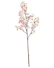 Nearly Natural Set of Three 41in Artificial Cherry Blossom Flower Stems