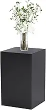 LVLDAWA Wood Cube Display Pedestals, Clothing Store Square Pedestal Stands Pillars, Stackable Industrial Photography Display Props for Wedding Party Decorations(40X40X80CM)