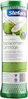 Stefani 10 Micron Sediment Under Bench Replacement Cartridge, Green
