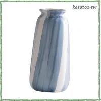 在飛比找蝦皮購物優惠-[KesotoaaTW] 壁爐入口電視櫃陶瓷花瓶裝飾桌花瓶