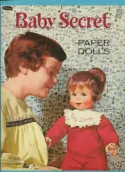 Baby Secret- Paper Dolls Whitman Publishing 1966