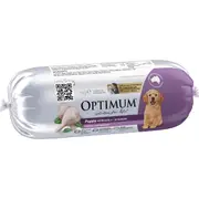Optimum Roll Dog Food Puppy Chicken & Spinach 1kg
