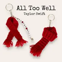 在飛比找蝦皮購物優惠-Taylor Swift泰勒絲All Too Well手作鉤