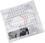 JOINPAYA Keyboard Piano Stickers Piano Decal Set Musical Teaching Tool for Boys and Girls