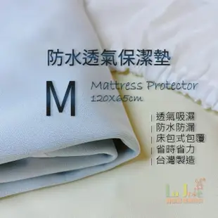 【La Joie 喬依思】LIZ 嬰兒床 防水透氣保潔墊組(附水透氣保潔墊+嬰兒專用彈力棉床墊4cm+剎車腳輪)