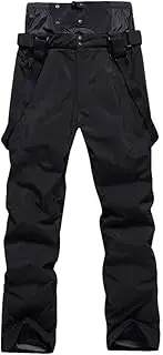 [HEYDHSDC] Ski Pants for Men Winter Thermal Snowboarding Overalls Pants Outdoor Sports Skiing Mountain Pants