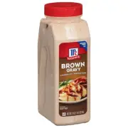 McCormick Brown Gravy 1.31 Pound No MSG Natural Herbs Spices Lump Free