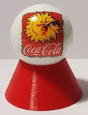 Coke Sun 1" Marble with Stand