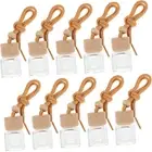 WOFASHPURET 10Pcs Car Perfume Bottle Car Air Fresh Bottles Car Essential Oil ...