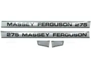 275 MASSEY FERGUSON TRACTOR HOOD DECAL KIT 275MF HIGH QUALITY DECALS