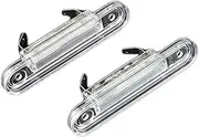 DEMULAX 2PCS Canbus Car License Number Plate Light Rear Tail Lamp, for, E-Class W124 W202 OEM#124800256, A1248200256 Car Number Plate Light
