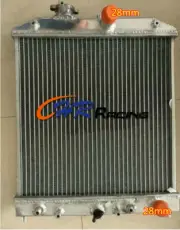 28mm Pipe Aluminum Radiator For Honda Civic EK EG D15 D16 1992-2000 Automatic (for: Honda)