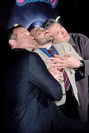 Robin Williams, Danny Woodburn, Harvey Fierstein At Premiere Of "Death To Smoochy", Ny 3262002, By Cj Contino Celebrity (16 x 20)