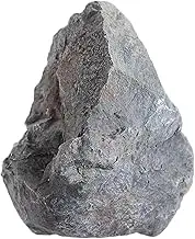 MYCENSE Artificial Landscape Rock Foam Simulation Stone Natural Texture Faux Sandstone for Indoor Outdoor, Gray 27x26cm