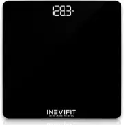 INEVIFIT Bathroom Scale, Highly Accurate Digital Body Black