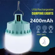 Bombillas LED recargables USB para exteriores de emergencia de luces de noche