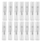 100Pcs Mini Clear 2ml Plastic Refillable Spray Bottle Perfume Sample Atomizer