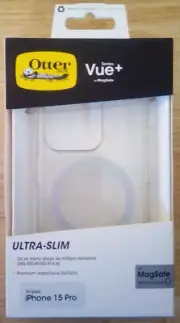 NEW OtterBox 77-93032 Vue Series+ Case Apple iPhone 15 Pro . Clear Glitter