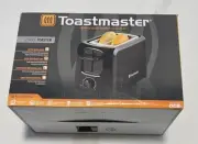 Toastmaster Two Slice Toaster Black Cool Touch Wide Slot High End