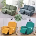 Recliner Split All-inclusive Sofa Slipcovers Armchair Covers with Side Pocket