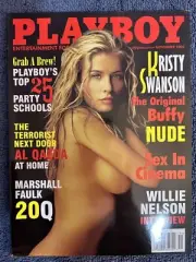 Playboy Magazine, November 2002 Kristy Swanson, Vintage, New and Unread