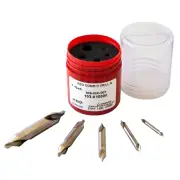 5 Pcs Keo #1 to #5 x 60 Deg. Plain Type Cobalt Combined Drill & Countersinks Set