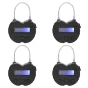 4X Smart Time Lock LCD Display Time Lock Multifunction Travel Electronic Timer,U