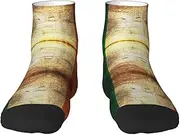 [JBYJBX] Irish Flag Print Adult Socks Womens Mens Workout Thermal Cozy All-Season Gift Holiday Articles Use