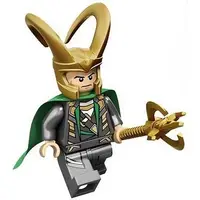 在飛比找蝦皮購物優惠-LEGO 樂高 超級英雄人偶   洛基 sh033 配魔杖披