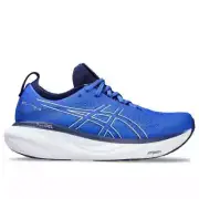 Asics Gel Nimbus 25 Men Illusion Blue Silver Running Shoes 1011B547-404