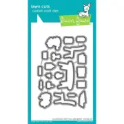 Lawn Fawn Lawn Cuts Custom Craft Die Just Add Glitter