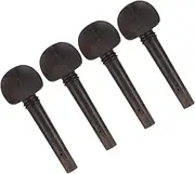 Yardwe 4pcs Violin Tuning Pegs for Violins Wood Replacement Parts Durable Tuning Accessories for Accurate String Instrument