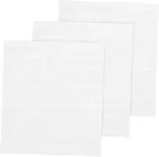 Operitacx Double-Sided Adhesive Stickers 300pcs Round Dot Stickers Removable Wall Decals