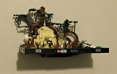 Ultimate Display Solutions wall mount for Lego 75330 Dagobah Jedi Training