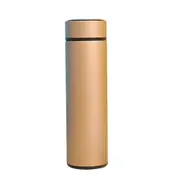 Stainless Steel Water Bottle Double Wall Insulated Drink Cup Flask Sport Thermos - Gold