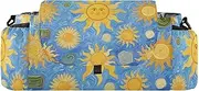 miaozhen Art Oil Painting Blue Sun cup holder stroller organizer double stroller caddy travel wipes accesorios para carro organizador para carreola