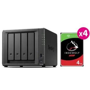 【Synology 群暉科技】搭希捷 4TB x4 ★ DS923+ 4Bay NAS 網路儲存伺服器