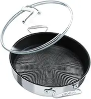 Circulon SteelShield Nonstick Stainless Steel C-Series 30cm Covered Sauteuse