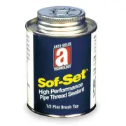 Anti-Seize Technology Pipe Thread Sealant,19.2152 fl oz,Yellow 29018 Anti-Seize