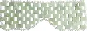 Jade Eye Mask Natural Real Gemstone Jade Stone, Reusable Eye Mask,Reusable Gemstone Face Mask, Reduces Puffiness,Luxurious Facial Spa Experience,Mask for Facial Relive Eliminate Puffiness