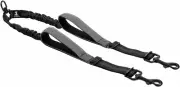 Double Dog Leash for 2 Dogs – Rope Bungee Dual Leash for Medium and Large Breeds