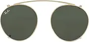 [Ray-Ban] Men's RX2447V Round Eyeglass Frames Non Polarized Prescription Eyewear