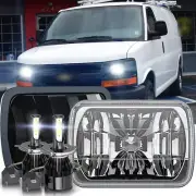 5x7" 7x6" LED Headlight For Chevrolet Express 1500 2500 3500 Cargo Van Astro