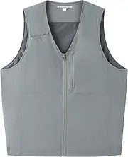 [ALBATROSS] Premium Multi-Functional Travel Vest with RFID Protection for Passport and Credit Card Pockets, Cut-Resistant Cash Pockets, Unisex