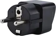 Europe Travel Adapter - AU/New Zealand Plugs Accepted, Bali Travel Plug Adapter, Compact and Lightweight Plug Adaptor, Perfect Travel Adapter for Europe & Bali