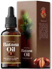 Batana Oil for Hair Growth, 100% Organic Batana Oil from Honduras with Rosemary, Enhances Hair & Skin Radiance Nourishment 1pc