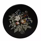 30" Marble Table Top Pietra Dura Inlay handicraft work With marble Stand