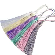 6pcs Macaron 12cm Thick Fringe Tassel Sewing Decor Hanging DIY Craft Trim #7