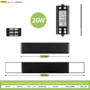 30-60Cm 24/7 Cycle LED Lighting Light with LCD Monitor and Thermometer Memory Fu