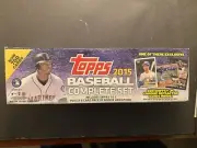 2015 Topps Baseball Factory Set w/ Griffey Jr Refractor Cards & 5 Rookie Cards